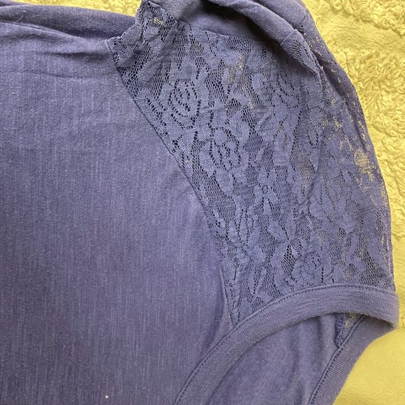 Victoria's Secret Pink Long Sleeve Royal Blue - Picture 2 of 3